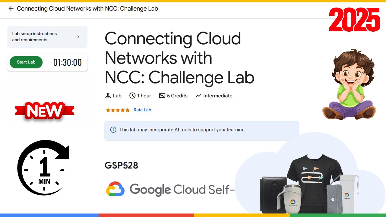 Connecting Cloud Networks with NCC: Challenge Lab | GSP528