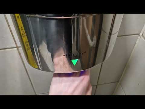 HOKWANG HK-JA04 (Air Fury C1) Hand Dryer @ McDonald's ♿, Wellington Road (Grand Central), Stockport