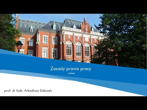 Zasady prawa pracy - wykład