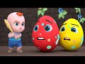 Leo Explores Colorful Surprise Eggs Yes Yes Playground Song Leo Kids Songs Nursery Rhymes