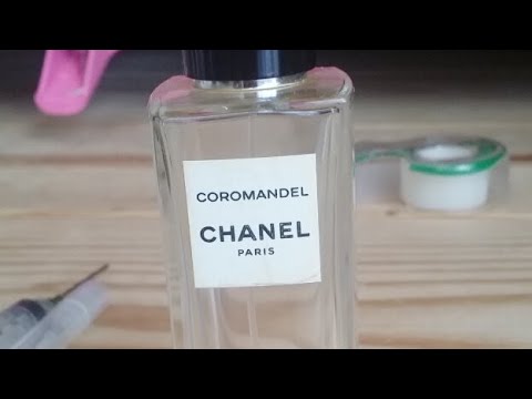 How To Refill An Empty Crimped Perfume Bottle