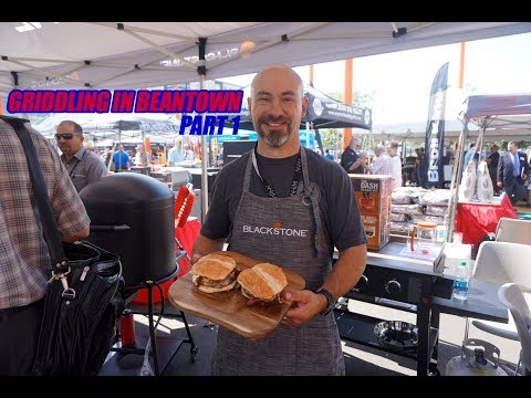 Prepping Food For The Boston Griddle Show!