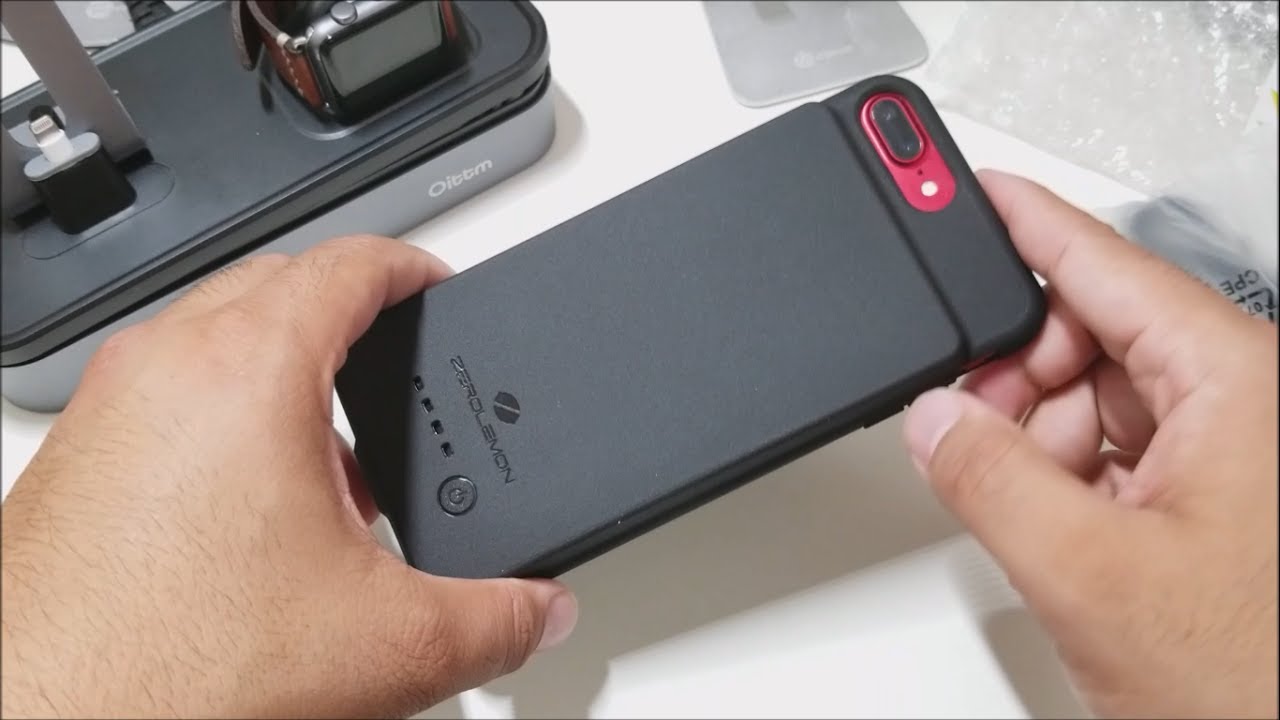 Zerolemon iPhone 7 Plus 10,000 mAh Extended Battery Case!