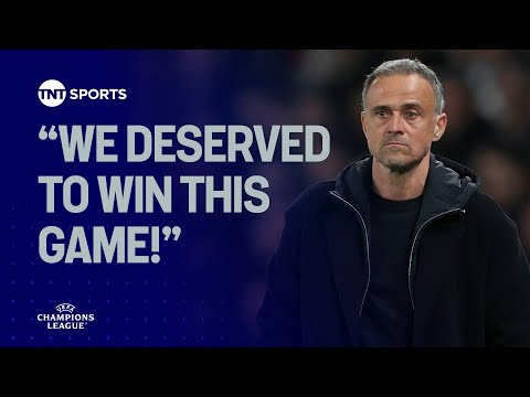 Luis Enrique discusses facing Liverpool's Alisson & whether PSG can mount a comeback at Anfield 👀