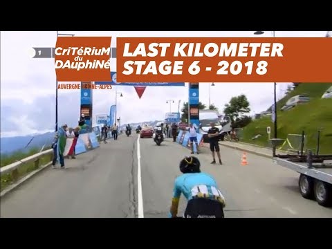 Last kilometer - Stage 6 (Frontenex / La Rosière Espace San Bernardo) - Critérium du Dauphiné 2018