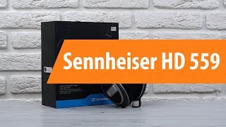 Video thumbnail for Распаковка наушников Sennheiser HD 559 / Unboxing Sennheiser HD 559 by DNS