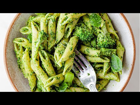 Super Green Pasta #Shorts | SO VEGAN