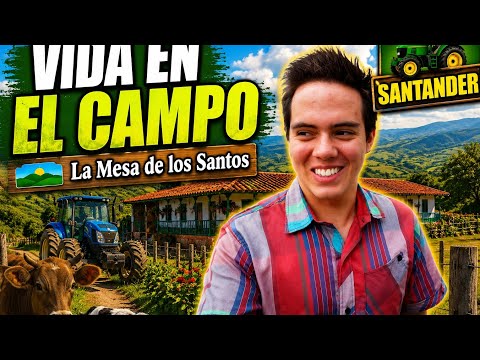 Así es la VIDA en el campo en La Mesa de los Santos, Santander 🌄🚜