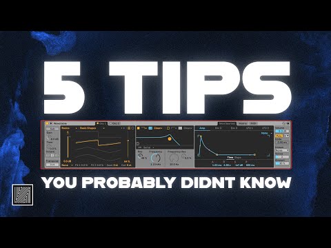 5 Ableton Wavetable Secret Tips (Ableton Live Tutorial)
