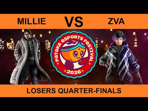 Millie (Dragunov) VS zva (Reina) - Losers Quarter-Finals - Tekken 8 | Pataka 2026