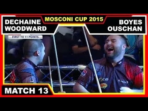 Skyler Woodward vs Karl Boyes | Match 9 | Mosconi Cup 2015 9-ball