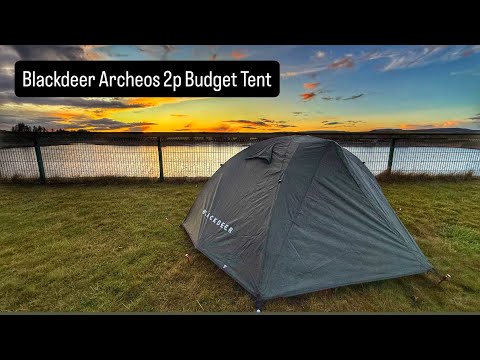 BLACKDEER ARCHEOS 2p | BUDGET-ZELT ⛺️ | AUFBAU UND ERSTER BLICK 👀