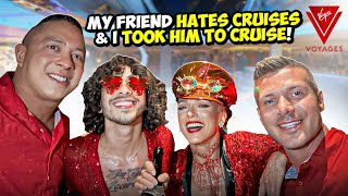 Converting a Cruise Hater: My Best Friend's First Virgin Voyages #valiantlady    Adventure!