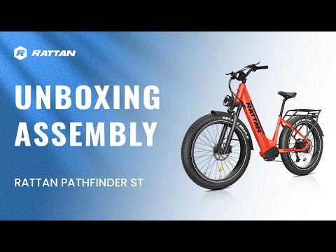 Rattan  Pathfinder ST Unboxing  and  Assembly | E-Bike Unboxing