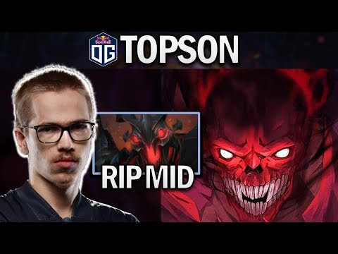 OG.TOPSON SHADOW DEMON MID VS SF - DOTA 2 7.24 GAMEPLAY