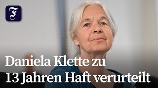 Verden spricht Urteil gegen Daniela Klette