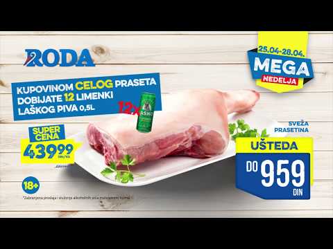 Roda | Mega nedelja 25 - 28.04.2019.