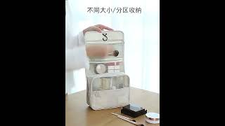 Cestovný závesný organizér - dámsky svetlo modrá