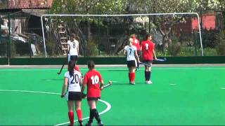 preview picture of video 'Austria - Słowacja mecz dziewcząt w hokeja na trawie'