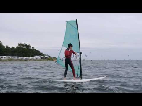 Grupa żółta windsurfing