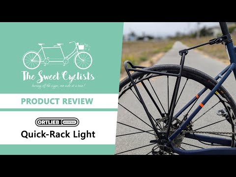 Ortlieb Quick-Rack Light Minimalist Quick-Release Bike Rack Review - feat. Aluminum Construction