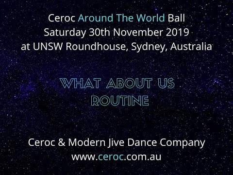 2019 Ceroc Ball - 'What About Us' Advanced Routine