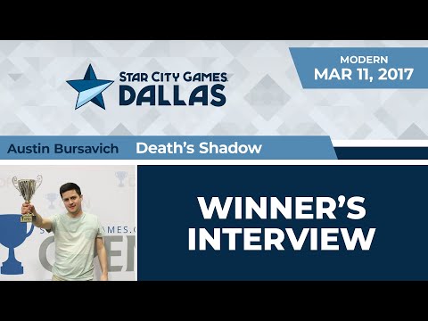 SCGDFW: Winner's Interview - Austin Bursavich | Modern