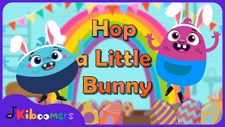 Hop a Little Jump a Little Easter Bunny Song - The Kiboomers Spring Songs for Preschool