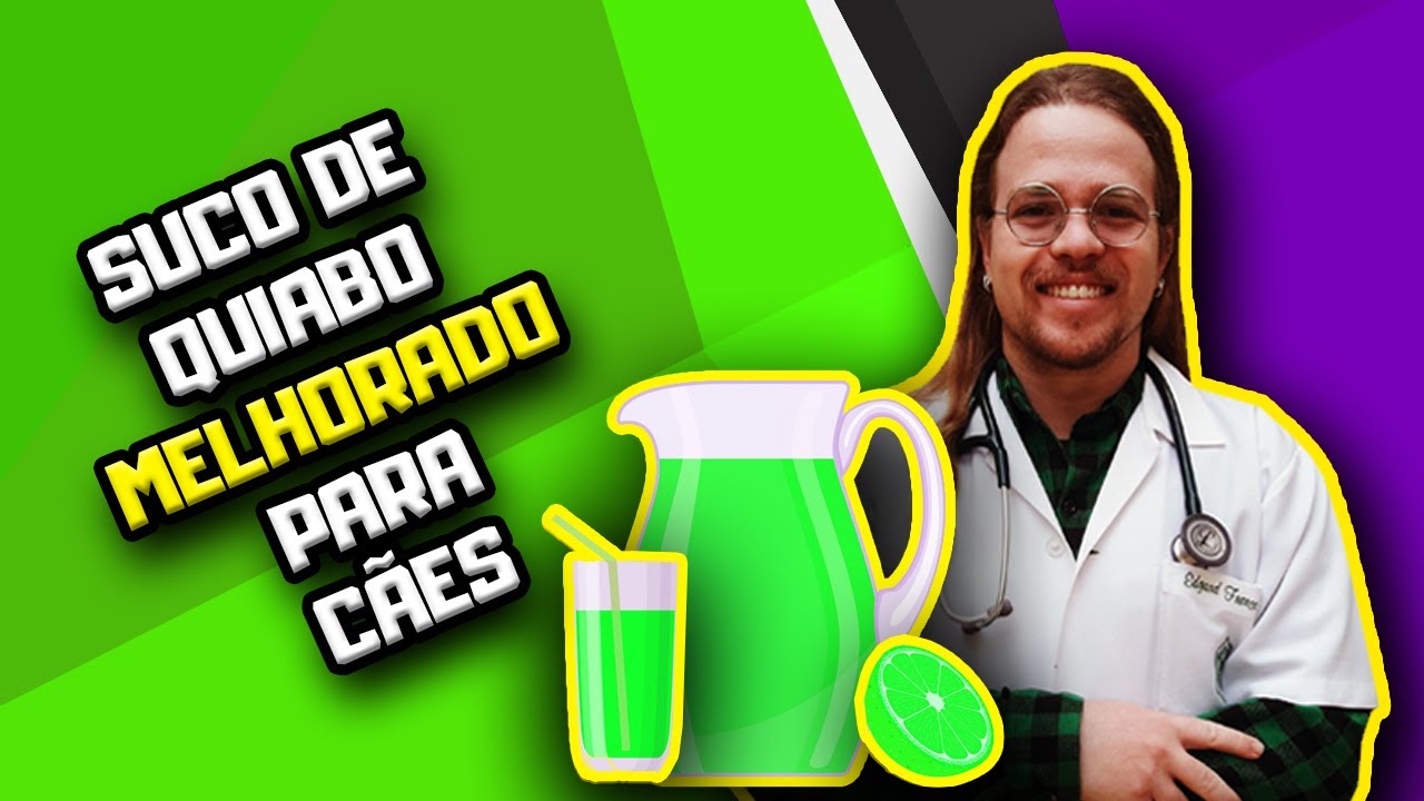 Receita de SUPER SUCO DE QUIABO para Cachorro com Cinomose e Parvovirose (+ chás úteis) | Dr. Edgard