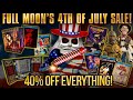 Full Moon's Fourth of July Sale - Full Moon Features Full Moon's Fourth of July Sale