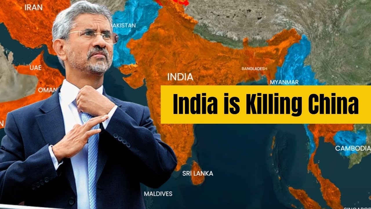 How India is TRAPPING China with its Military STRATEGY? Geopolitics EXPLAINED