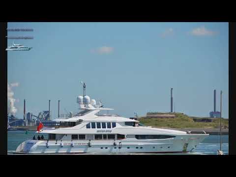 THE LADY K - Yacht - Cayman Islands  (Корабли и суда мира.Слайдшоу)