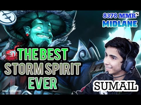 BEST STORM SPIRIT IN THE WORLD - EG SUMAIL | Dota 2 Patch 7.07 Dueling Fates #4