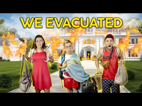 We Had To EVACUATE.. (WE NEED A HOME) | The Royalty Family