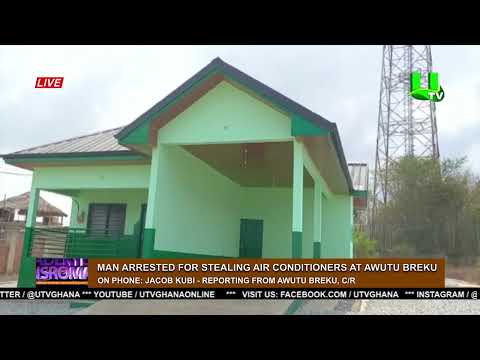 Man Arrested For  Stealing Air Conditioners At Awutu Breku