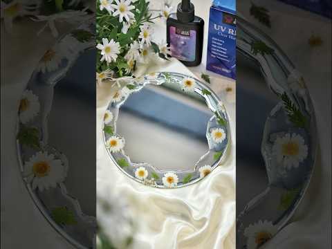 Resin Art Tutorial Amazing Table of Flowers and Epoxy