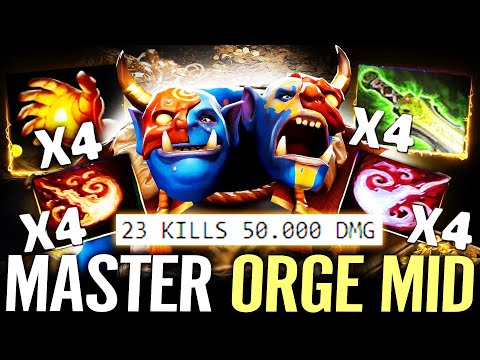 🔥 Master ORGE MAGI MID IS BACK — Ultra Kills x4 Midas x4 Stun x4 EB WTF Strongest Nuker Dota 2 Pro
