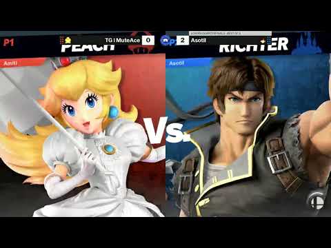 The Smash Lab 200 Losers Quarter Finals - Asotil (Richter) vs TG|MuteAce (Peach)