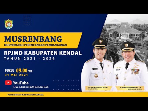 MUSYAWARAH PERENCANAAN PEMBANGUNAN RPJMD TAHUN 2021-2026