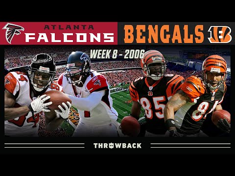 Vick & Ochocinco Offensive Star Power Battle! (Falcons vs. Bengals 2006, Week 8)