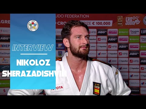 Nikoloz SHERAZADISHVILI (ESP) - Winner in the -100 kg