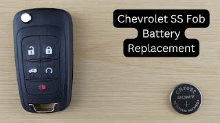 How To Replace or Change Chevrolet SS Remote Key Fob Battery 2014 - 2017