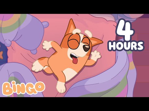 🔴LIVE: Bingo is Getting Ready For Bed 😴💙| 4 Hours Of Sleepy Time |  Bingo - Official Channel