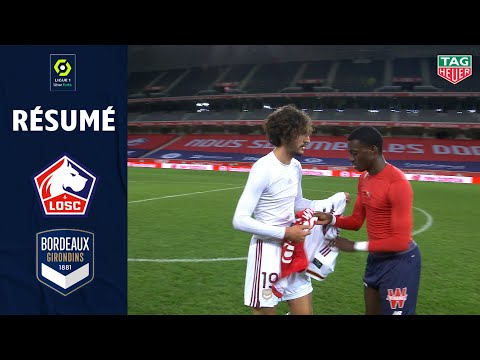 LOSC LILLE - FC GIRONDINS DE BORDEAUX (2 - 1) - Résumé - (LOSC - GdB) / 2020-2021
