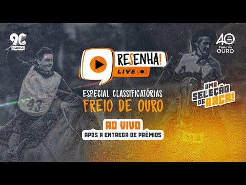 Resenha Live Especial - vencedores Classificatória Aberta - 2022