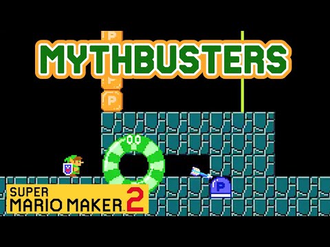 Can Link Hit This Pixel Perfect P-Switch? - Super Mario Maker 2 Mythbusters