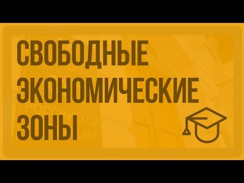 Свободные экономические зоны. Видеоурок по обществознанию 11 класс