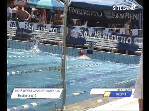 Serie 2 dei 100 Farfalla  Assoluti Maschi Master - 11 Memorial Andrea Bettiol
