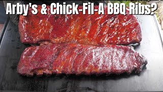 Arby's Or Chick-Fil-A BBQ Ribs? Which are better? | Ballistic BBQ