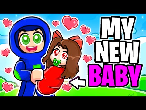 My NEW BABY in Roblox 😱